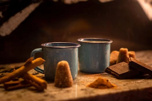 mexican hot chocolate cinnamon foam marshmallow